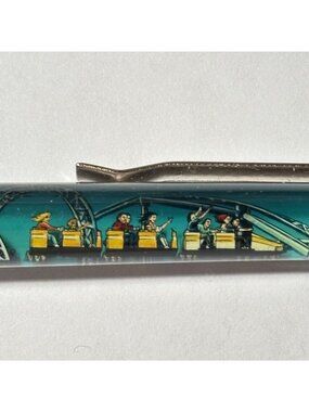 Six Flags Magic Mountain Revolution Floaty Pen Amusement Theme Park Souvenir Vtg